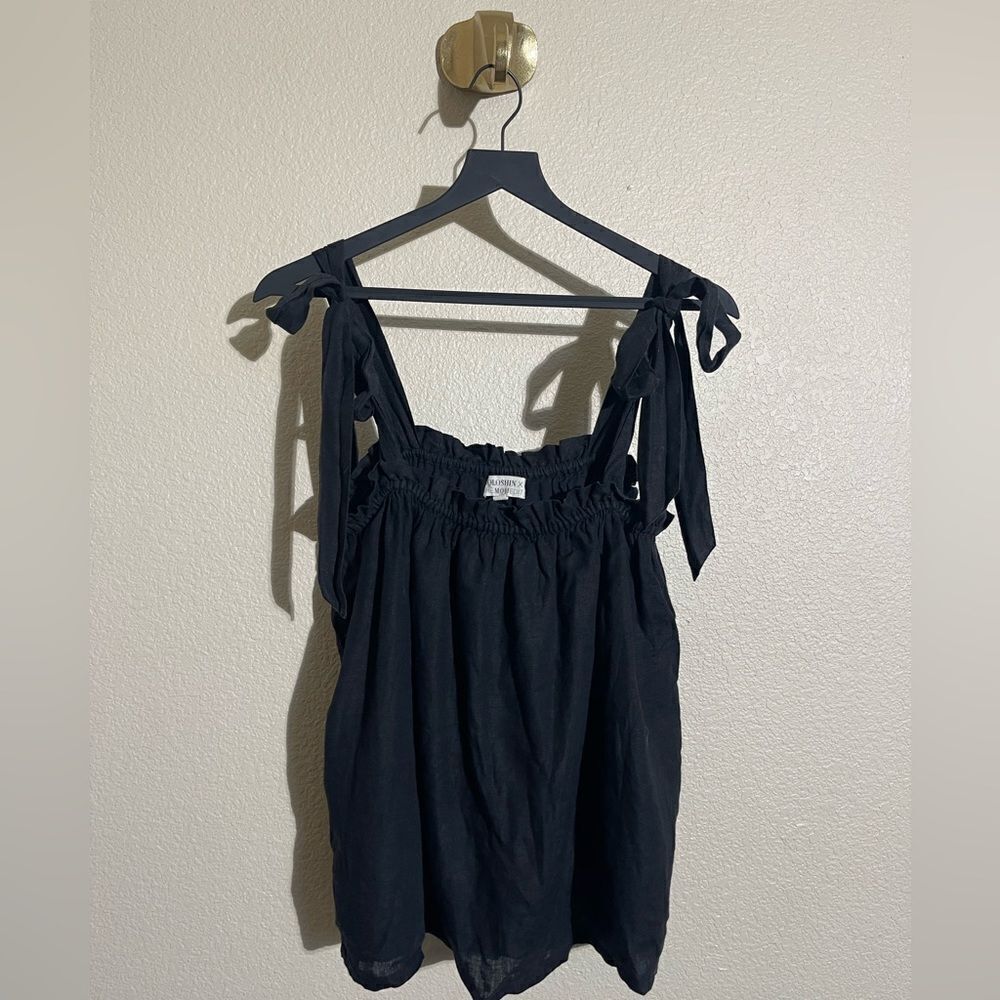 Voloshin X themomedit linen top